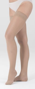 Mediven Sheer & Soft Closed Toe, Regular Length, Thigh High Compression Stockings